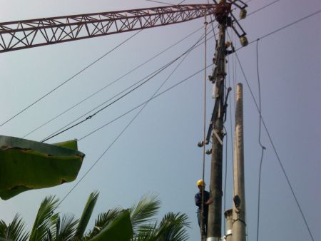 Thi công lưới điện